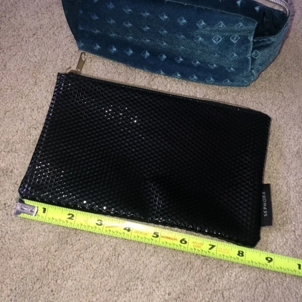Nordstrom &‎ Sephora Makeup Cosmetics Bags Blue Black